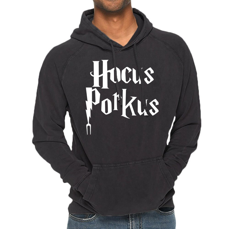 Hocus Porkus Funny Novelty Bbq Barbecue Pit Boss P Vintage Hoodie by strosesimonsf | Artistshot