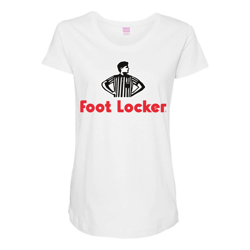 Foot Locker Black Maternity Scoop Neck T-shirt by RodneyBacon | Artistshot