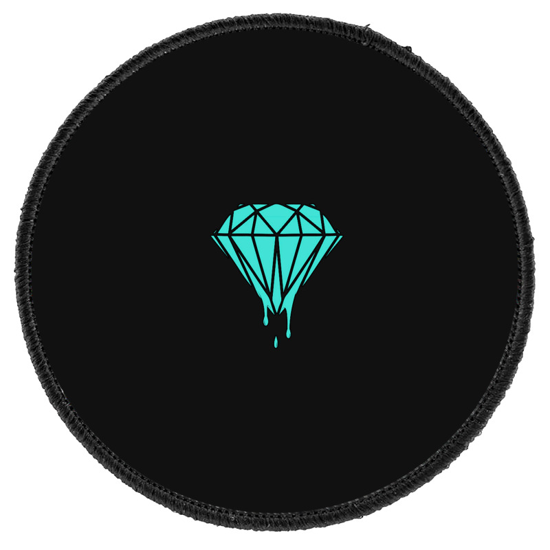 Drippin' Diamond Round Patch | Artistshot