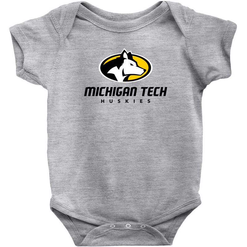 Michigan Tech Huskies Baby Bodysuit | Artistshot