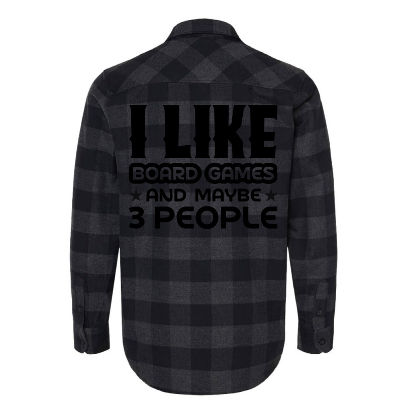 I Like Board Games And Maybe 3 People Yellow Flannel Shirt by strosesimonsf | Artistshot