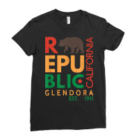 Glendora Product   Republic Of California T Shirt Ladies Fitted T-shirt | Artistshot