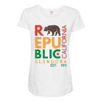 Glendora Product   Republic Of California T Shirt Maternity Scoop Neck T-shirt | Artistshot