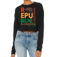 Glendora Product   Republic Of California T Shirt Cropped Sweater | Artistshot