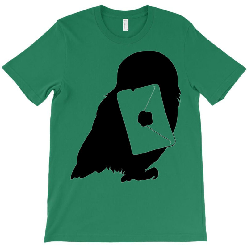 Magic Owl And Letter Silhouette 46 T-Shirt by quillhaileyv | Artistshot