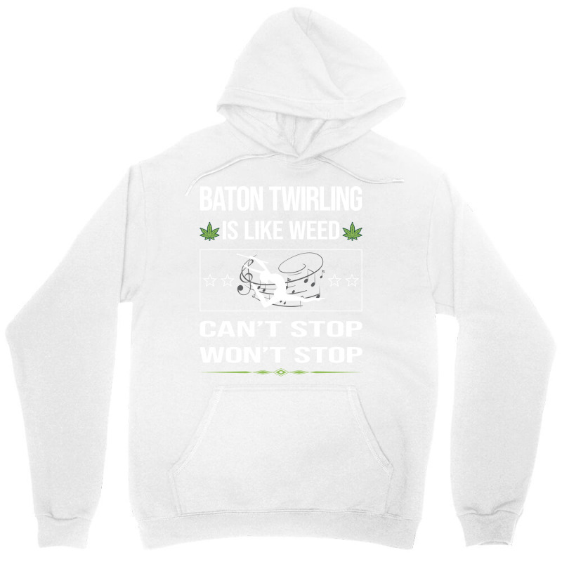 Funny Cant Stop Baton Twirling Twirl Twirler Vinta Unisex Hoodie by strosesimonsf | Artistshot