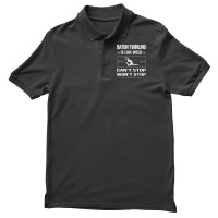 Funny Cant Stop Baton Twirling Twirl Twirler Vinta Men's Polo Shirt | Artistshot