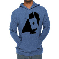 Magic Owl And Letter Silhouette 6 Lightweight Hoodie | Artistshot