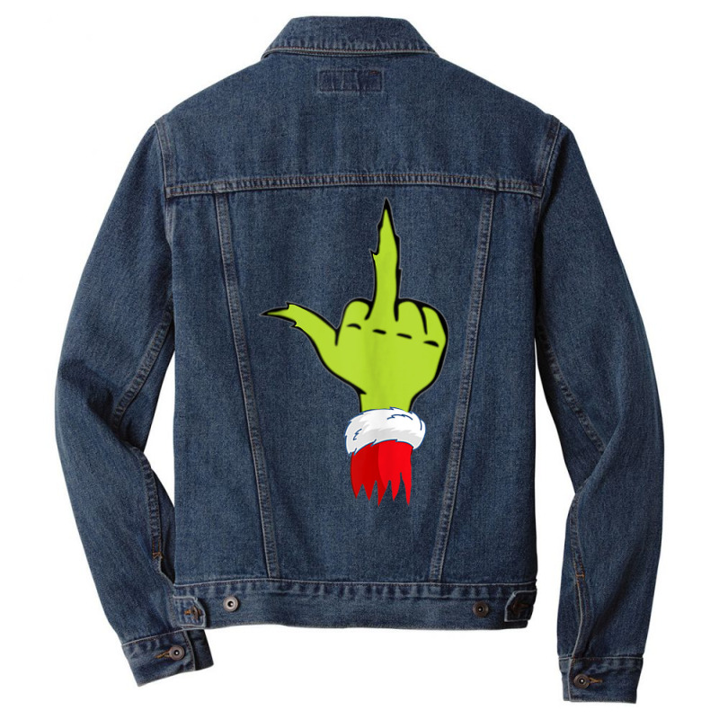 Funny & Naughty Christmas Top  Adult Humor Crazy C Men Denim Jacket | Artistshot