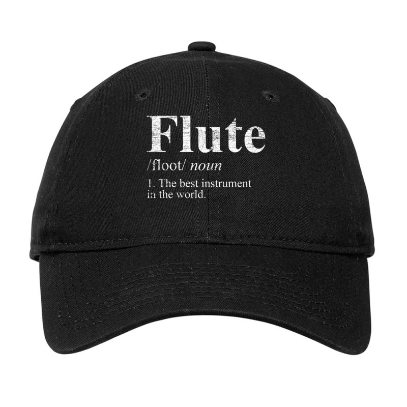 Flute Hoodie - The Best Instrument In The World Adjustable Cap by SamAlexanderMcnutt | Artistshot