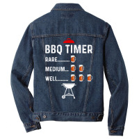 Grill Barbecue Bbq Season Meat Grillmaster Gift Su Men Denim Jacket | Artistshot