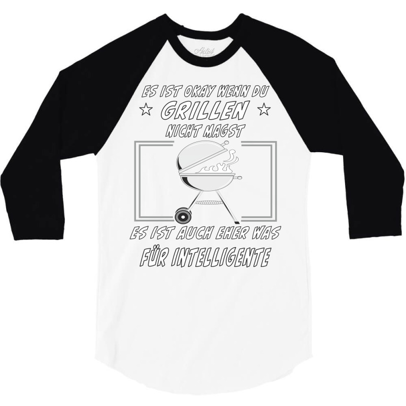 Its Okay If You Do Not Like Barbecue Vintage 3/4 Sleeve Shirt by strosesimonsf | Artistshot