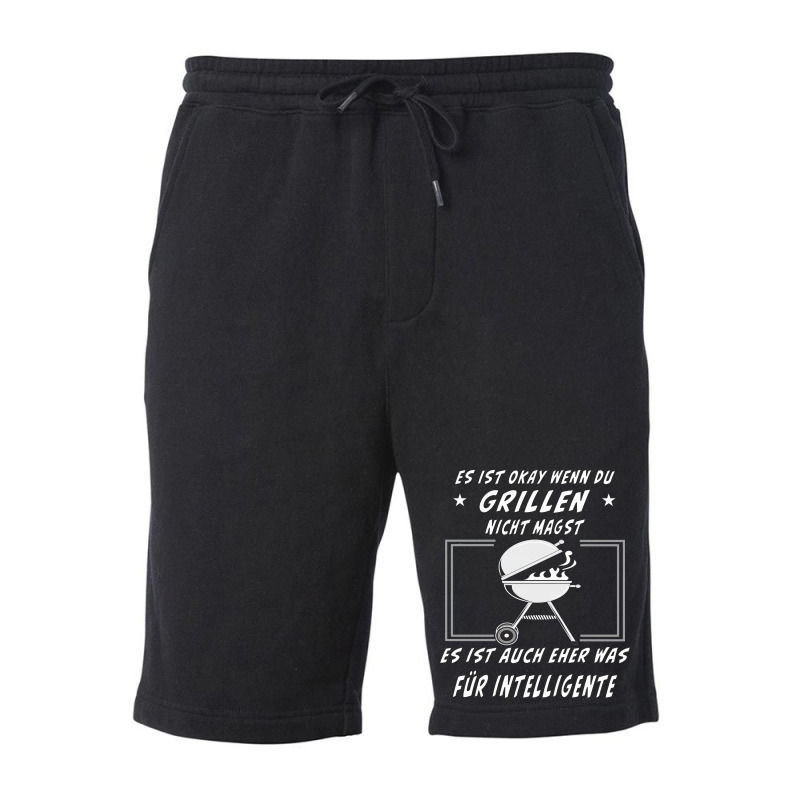 Its Okay If You Do Not Like Barbecue Vintage Fleece Short by strosesimonsf | Artistshot