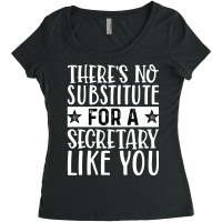 Theres No Substitue For A Secretary Like You Hippi Women's Triblend Scoop T-shirt | Artistshot