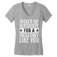 Theres No Substitue For A Secretary Like You Hippi Women's V-neck T-shirt | Artistshot