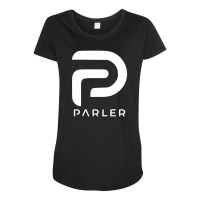 Parler Maternity Scoop Neck T-shirt | Artistshot