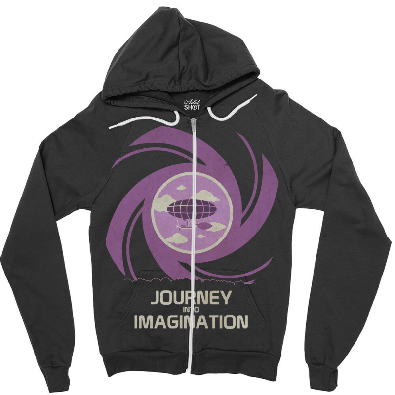 Imagination Zipper Hoodie by fettekolatz | Artistshot