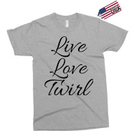 Live Love Twirl 80s Exclusive T-shirt | Artistshot