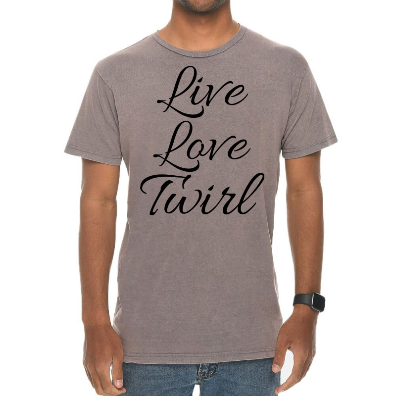 Live Love Twirl 80s Vintage T-Shirt by strosesimonsf | Artistshot