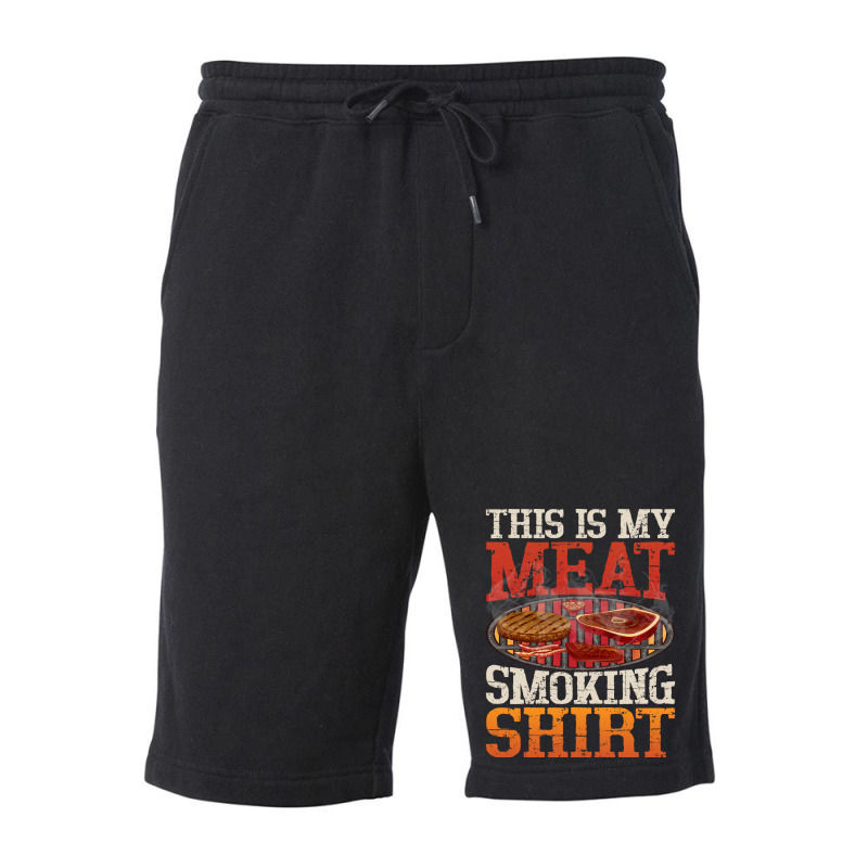 Meat Smoking Quote Fleece Short by strosesimonsf | Artistshot