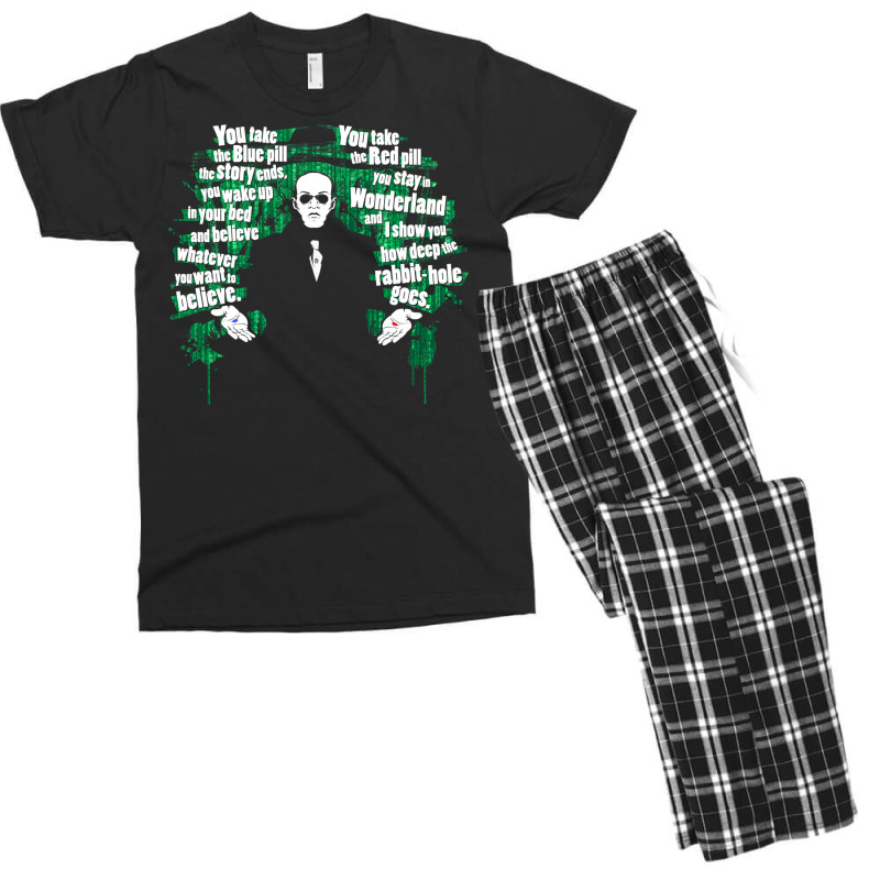 The Choice Of Morpheus Men's T-shirt Pajama Set by daitatargema | Artistshot