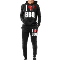 I Love Bbq Bbq Grill Hoodie & Jogger Set | Artistshot