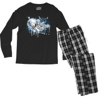 Deep Blue Men's Long Sleeve Pajama Set | Artistshot