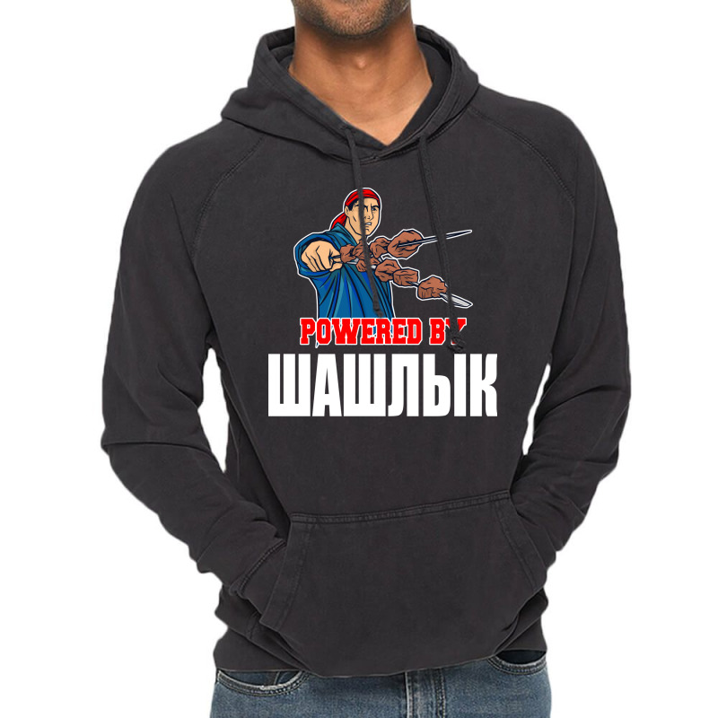 Shashlik Kebap Bbq Grill Schaschlik Russian Russia Vintage Hoodie by strosesimonsf | Artistshot