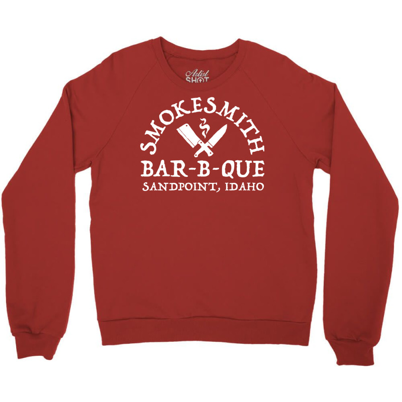 Smokesmith White  Girl Crewneck Sweatshirt by strosesimonsf | Artistshot