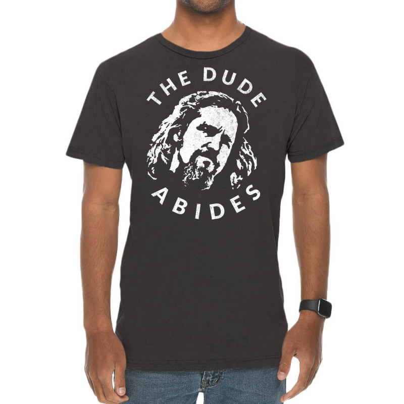 The Dude Abides Vintage T-shirt | Artistshot