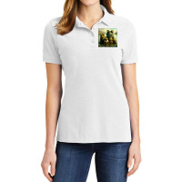 Bullywug Family   Fantasy Creature Monster Animal Ladies Polo Shirt | Artistshot