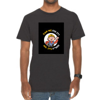 Can We Fix It Funny Repair Man - Bob The Builder Vintage T-shirt | Artistshot