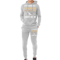 If It Involves Coffee Baton Twirling Twirl Twirler Hoodie & Jogger Set | Artistshot