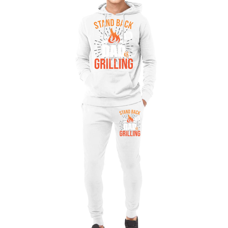 Stand Back Dad Is Grilling Love Hoodie & Jogger set by strosesimonsf | Artistshot