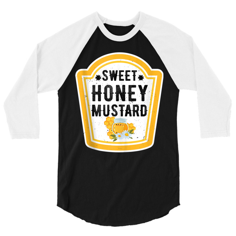 Funny Group Halloween Costume Sweet Honey Mustard 3/4 Sleeve Shirt | Artistshot