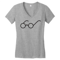 Nerd Wizard Glasses 2 Women's V-neck T-shirt | Artistshot