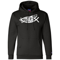 Cthulhu Fish Champion Hoodie | Artistshot