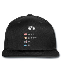 Serial Griller Green Printed Hat | Artistshot