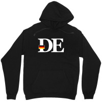 Germany Flag And Country Initials Unisex Hoodie | Artistshot