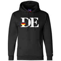 Germany Flag And Country Initials Champion Hoodie | Artistshot