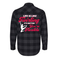 Toss Baton Majorette Baton Twirling Gift Nature Flannel Shirt | Artistshot