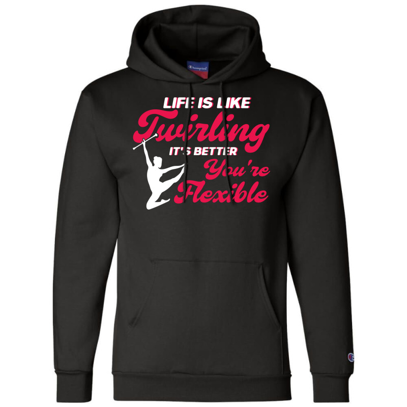 Toss Baton Majorette Baton Twirling Gift Nature Champion Hoodie by strosesimonsf | Artistshot