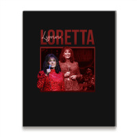 Loretta Red Rip Metal Print Vertical | Artistshot