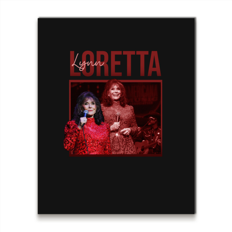 Loretta Red Rip Metal Print Vertical | Artistshot