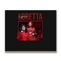 Loretta Red Rip Metal Print Horizontal | Artistshot