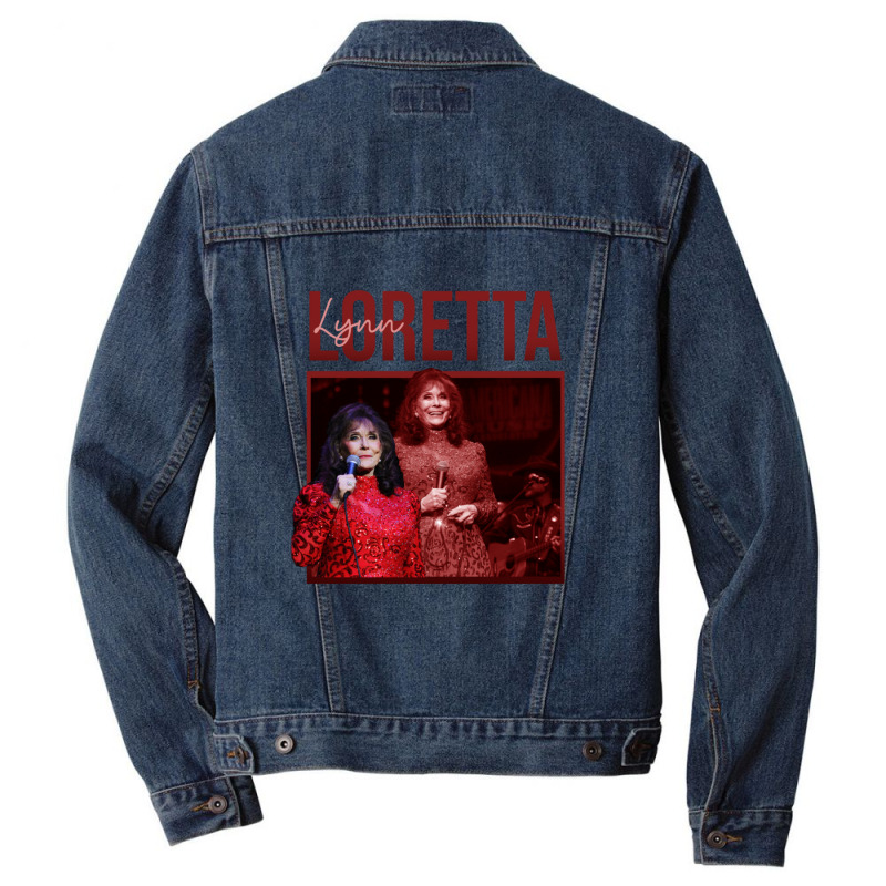 Loretta Red Rip Men Denim Jacket | Artistshot