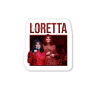 Loretta Red Rip Sticker | Artistshot