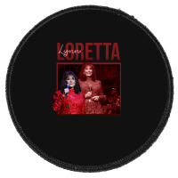 Loretta Red Rip Round Patch | Artistshot