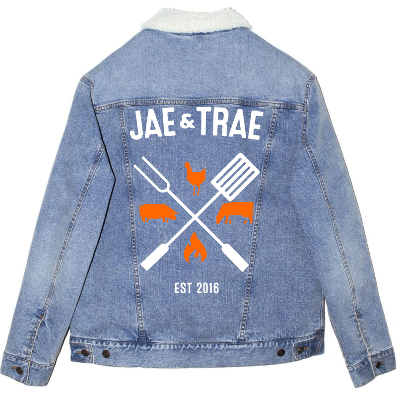 Jae And Trae Nostalgia Unisex Sherpa-Lined Denim Jacket by strosesimonsf | Artistshot