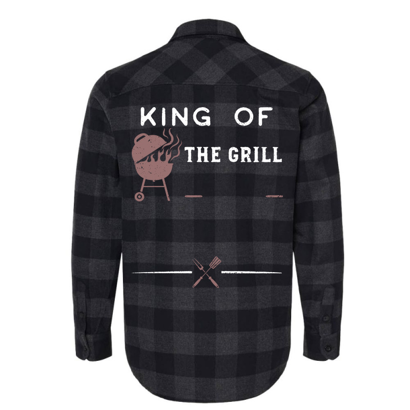 King Of The Grill Yellow Flannel Shirt by strosesimonsf | Artistshot